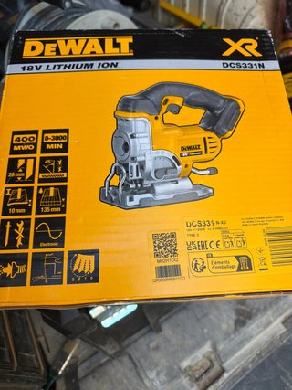 Sierra de calar DeWalt DCS331N 18V
