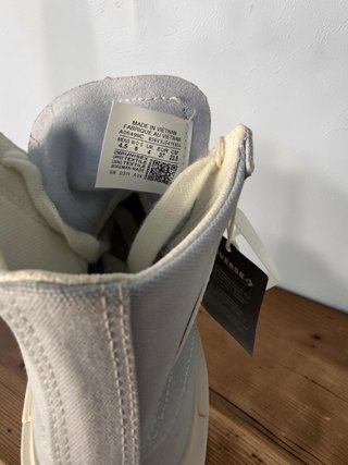 Converse plataforma azul