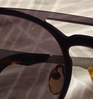 Gafas de sol Kipers negras y marrones