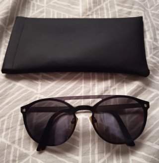 Gafas de sol Kipers negras y marrones
