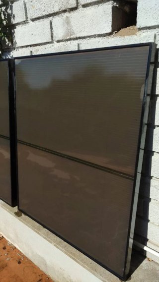 Coppia pannelli fotovoltaici