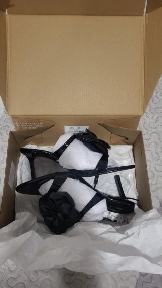 Sandalias ZARA Negras Talla 38