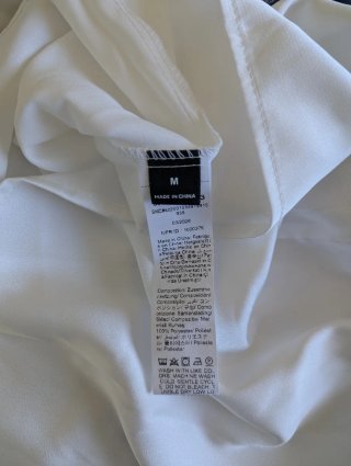 Camisa lencera con encaje negro