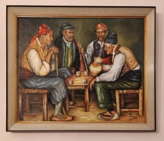 Cuadro mallorquín - Tertulianos