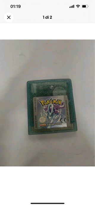 Pokémon Edición Cristal Game Boy Color