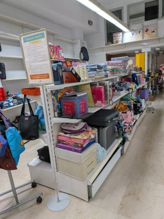 Estanterías metálicas para comercio