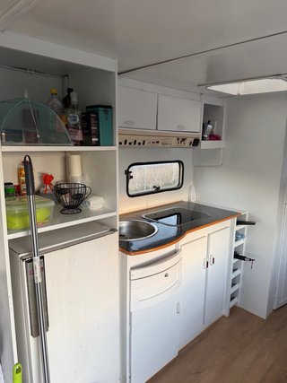 Caravana 9m con baño, cocina y luz
