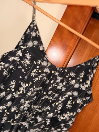 Mono largo estampado floral