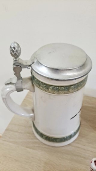 Set di 5 brocche da birra tedesche da collezione