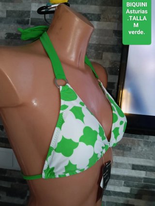 Biquini Asturias Talla M Verde