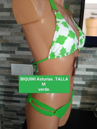Biquini Asturias Talla M Verde