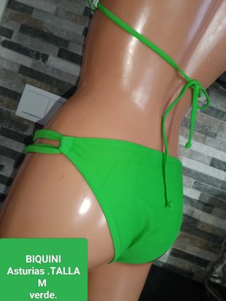 Biquini Asturias Talla M Verde