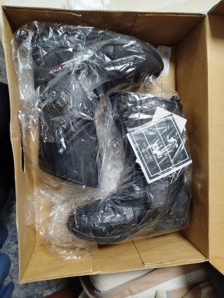 Botas Out Trace touring carretera negras talla 40