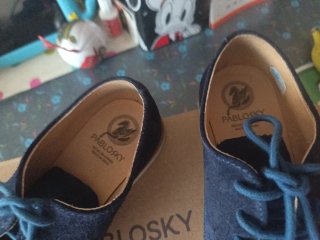 Zapatos Pablosky niño azul utilizado  4 h comunión