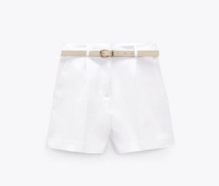 Bermuda doble tela cinturón ZARA Talla XXL.