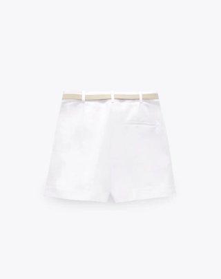 Bermuda doble tela cinturón ZARA Talla XXL.