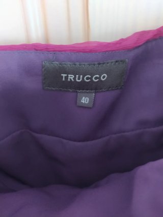 Vestido fiesta morado Trucco