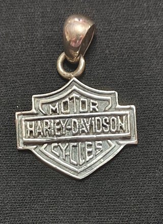 Colgante Plata 925 Harley Davidson Motero