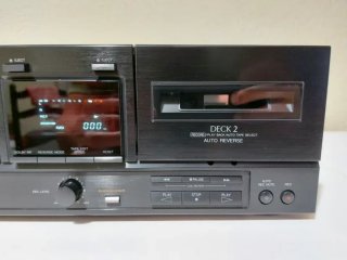 Pletina Doble Cassette HiFi Technics RS-X120