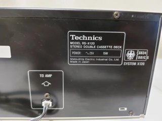 Pletina Doble Cassette HiFi Technics RS-X120