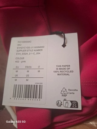 Vestido rosa/rojo halter