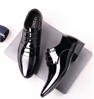 Zapatos de vestir hombre negros
