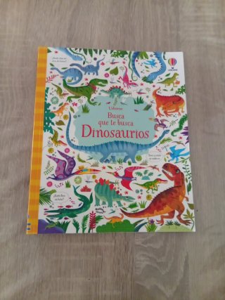 Libro y Puzle Dinosaurios Usborne