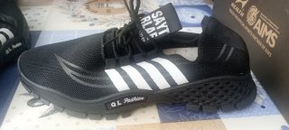 Zapatillas Running Negras Nuevas SAYT RLAE