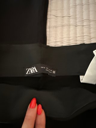 6 Leggings negros con botones varios modelos