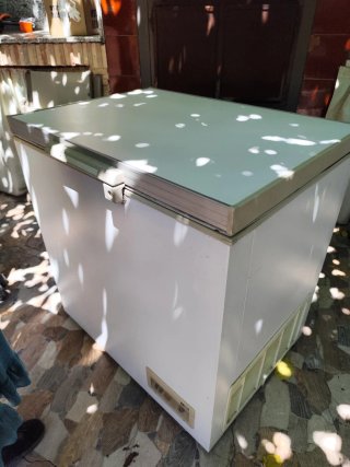 Congelador arcón blanco