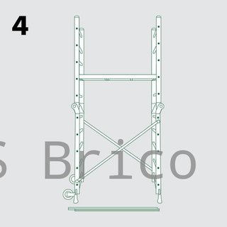 Andamio Multiusos Plegable - 4 Metros