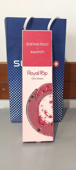Swatch x Audemars Piguet Royal Pop Otto Rosso