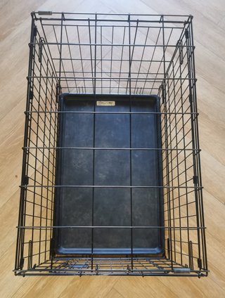 Jaula metálica para perro