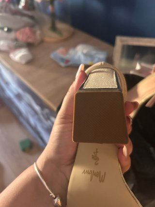 Zapatos Menbur nuevos rosa y verde