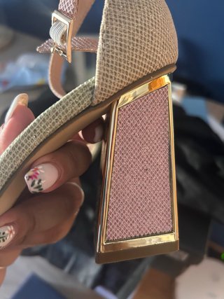 Zapatos Menbur nuevos rosa y verde