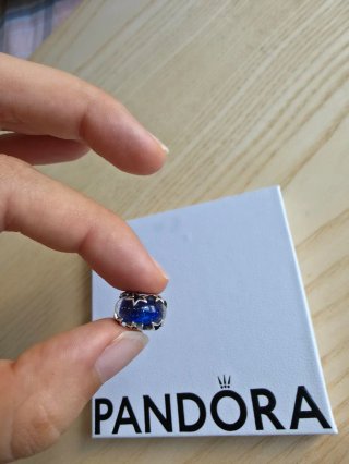 Pandora Charm Galaxia Estrellas Cristal Murano