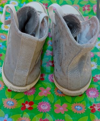 Converse All Star Grigie Tg 37.5