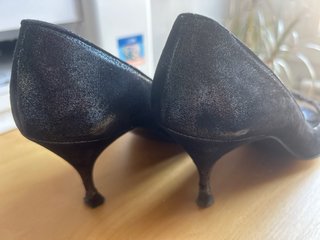 Zapatos de fiesta SALORD JOVER plateados