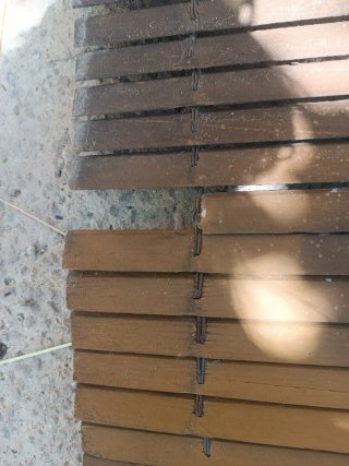 Persiana de madera valenciana