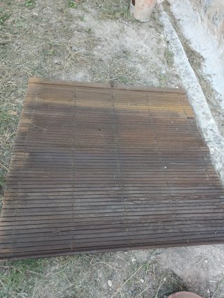 Persiana de madera valenciana
