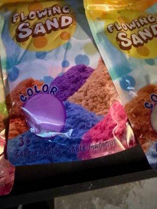 Sabbia Magica Colorata per Bambini