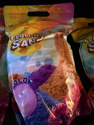 Sabbia Magica Colorata per Bambini