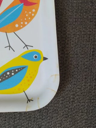 Bandeja Melamina IKEA Barbar Pájaros