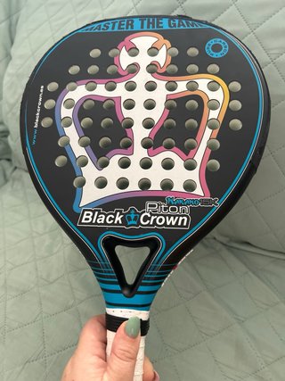 Pala de pádel Black Crown Piton