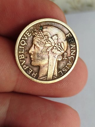Franco 1 Franco 1944 África Occidental Francesa