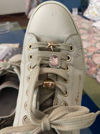 Sneakers Meline vera pelle beige n.40