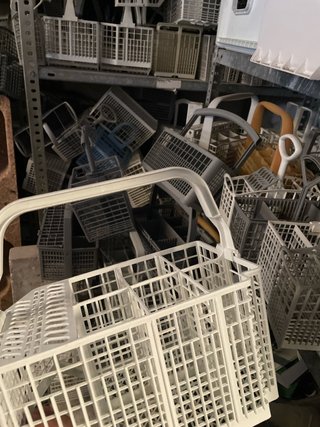 Cestas para cubiertos de plástico