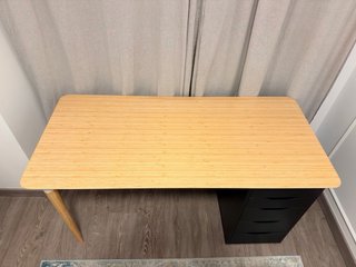 Scrivania Ikea Anfallare + 2 gambe Hilver