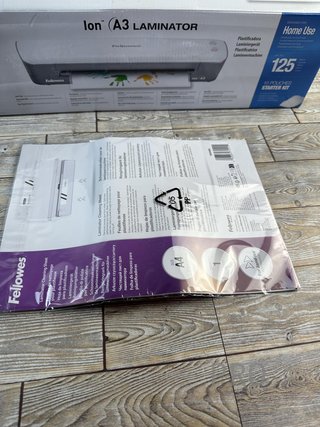 Plastificadora de documentos A3