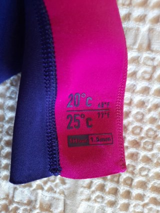 Traje Neopreno Niños Olaian Morado/Rosa